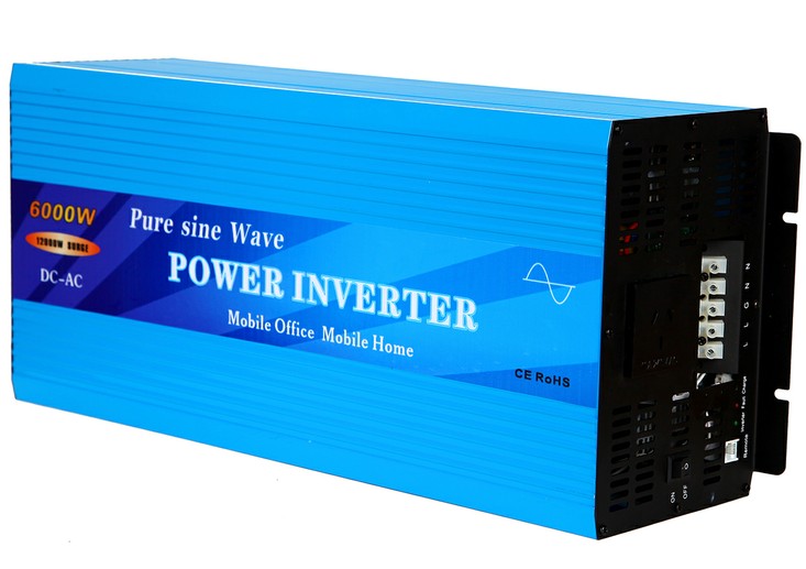 6000W Pure Sine Wave Power Inverter 