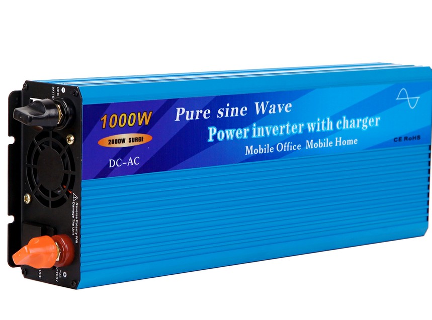 1000W Pure Sine Wave Power Inverter with built-in charger and auto transfer switch